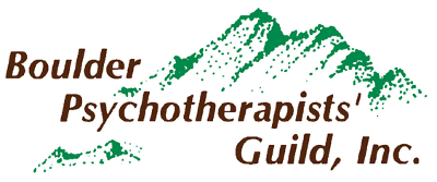Click logo to return to the home page Boulder Psychotherapists Guild, Inc.